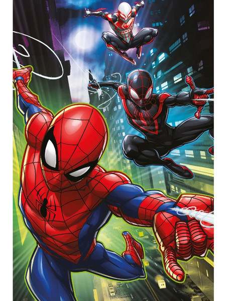 Spiderman Trie Guardians fleece blanket 100x150cm