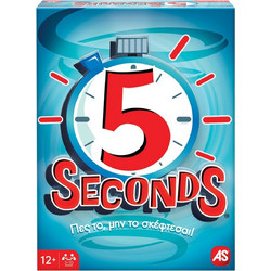 AS Company 5 Seconds Επιτραπέζιο Παιχνίδι για 12+ Ετών για 2-10 Παίκτες 1040-21515