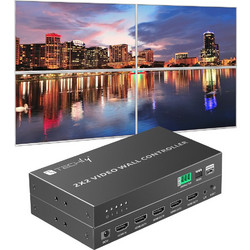 TECHLY IDATA HDMI-104VW 2x2 HDMI 4 Channel Video Wall Controller