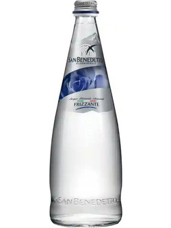 Φυσικό Αεριούχο Μεταλλικό Νερό San Benedetto Sparkling Natural Mineral Water 750ml