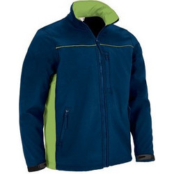 Valento Ανδρικό Μπουφάν Χειμωνιάτικο Puffer Navy Μπλε Lime CQVATHUMM20