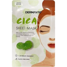 Derma V10 Cica Sheet Μάσκα Προσώπου για Ενυδάτωση 1τμχ