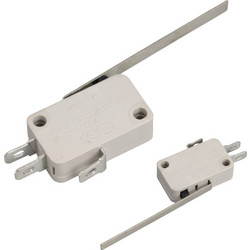 Long Straight Lever Micro Switch, Quick Connect Terminal