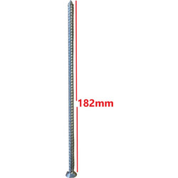Τσιμεντόβιδα (βίδα μπετού) 7,5*182mm, γαλβανιζέ κανονικό κεφάλι WURTH