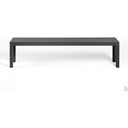 RIO BENCH ALU vern. antracite 49052.02.000 Παγκάκι Αλουμινίου Διαστάσεις: 195.5x 34.5x 476 cm
