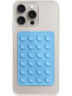 Techsuit Suction Pad Βάση Κινητού Μπλε