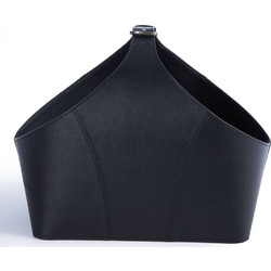 Εφημεριδοθήκη Lethal Από Δερματίνη 30X20X32 Black Nef-Nef Homeware Τεχνόδερμα