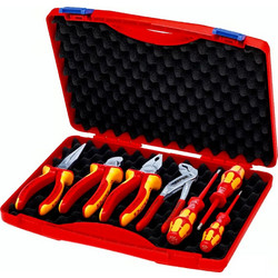 KNIPEX 00 21 15 ΕΡΓΑΛΕΙΟΘΗΚΗ RED ΣΕΤ 2 ΗΛΕΚΤΡΟΛΟΓΟΥ