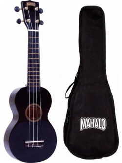 Mahalo MR1-BK Rainbow Series Soprano Black
