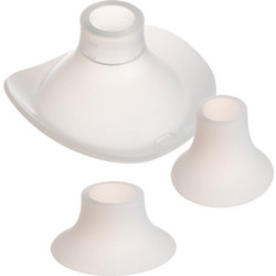 Canpol babies Replacement Silicone Parts for Breast Pumps Flanges & Inserts Set (24/21/19mm) ανταλλακτική χοάνη σιλικόνης και ένθετα για θήλαστρο Hands-Free 3 τμχ