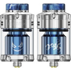 Hellvape Dead Rabbit 3 RTA J Edition 27mm 5.5ml - Shiny Steel Blue
