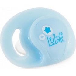 Lulabi Night Ορθοδοντική Πιπίλα Σιλικόνης Νυκτός 6m+ Blue