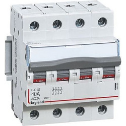 ΡΑΓΟΔΙΑΚΟΠΤΗΣ 4P 40A AC DX3 LEGRAND