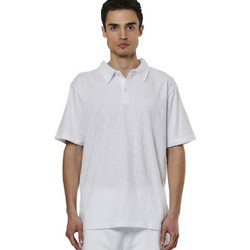 Body Action Natural Dye Ανδρικό Αθλητικό T-Shirt Λευκό 053530-02