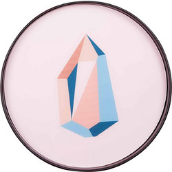 Orval Hygge μεταλλικός διακοσμητικός δίσκος 40εκ 003