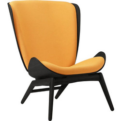 Πολυθρόνα The Reader 5103C702-06 78x91x105cm Black Oak Tangerine