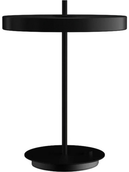 Φωτιστικό Επιτραπέζιο Asteria 2544 Φ31x41.5cm Led 600lm 13W 3000K Black Umage