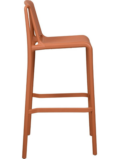 POLLY ΣΚΑΜΠΟ BAR TERRACOTTA 42x50x100.5