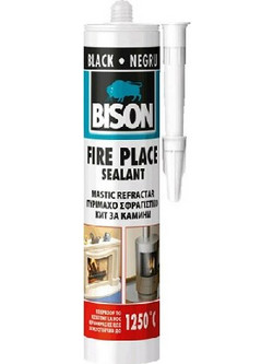 BISON FIRE PLACE SEALANT 530gr ΛΕΥΚΟ (7002454)