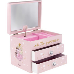 Tinka - Jewelry Box with Music - Princess (8-803904)