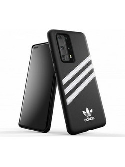 Adidas OR Moulded PU Case for Huawei P40 - Black and White