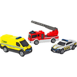 Dickie Toys Όχημα Police Unit 3 Σχέδια 203712014038
