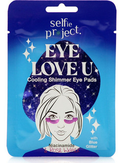 Selfie Project Eye Love U Cooling Shimmer Eye Patches για Ενυδάτωση 2τμχ