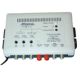 Mistral 1x120 Κεντρικός Ενισχυτής 50 dB (0247)
