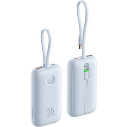 VEGER K1 Powerbank 10.000mAh 35W PD με Ψηφιακή Οθόνη (Μπλε)