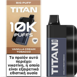 TITAN Vanilla Cream Tobacco 8x2ml 20mg