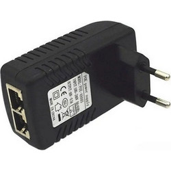 Τροφοδοτικό Wall EU 48V 0,5A Προσαρμογέας Ethernet IP PoE Injector A-044