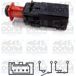Meat & Doria Διακόπτης Των Φώτων Φρένων - 35067