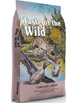 Taste of The Wild Lowland Creek Adult Grain Free with Roasted Quail & Roasted Duck 6.6kg