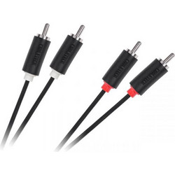 Καλώδιο ήχου 2x RCA male σε 2x RCA male 5m KPO3954-5 Cabletech