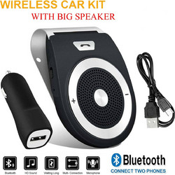 Ασύρματο Bluetooth Car Kit Αυτοκινήτου Ανοιχτής Ακρόασης BT SpeakerPhone