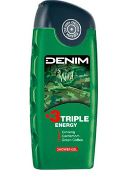 Denim Wild Shower Gel 250ml