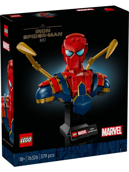 Lego Marvel Iron Spider-Man Bust για 18+ Ετών 76326