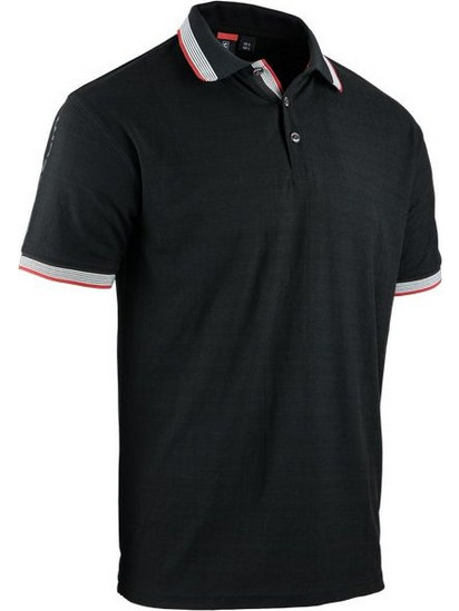 Facom FXWW9010E-3 Κοντομάνικο Polo Soccer Black/Red FR3