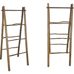 Σκάλα - Κρεμάστρα Nextdeco ανακυκλωμένο ξύλο teak Υ123xΜ53xΠ65/12εκ