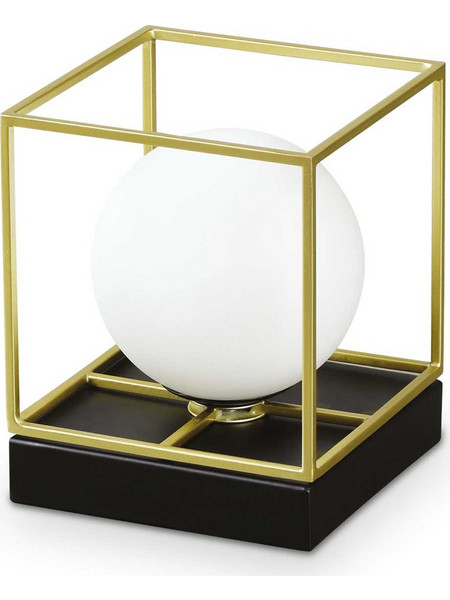 Ideal Lux 259222 Πορτατίφ G9 Χρυσό Μαύρο Φ12xΥ15cm