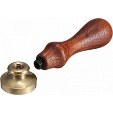 Χερούλι Ξύλινο για Σφραγίδα Βουλοκέρι - 2x8,5 cm
