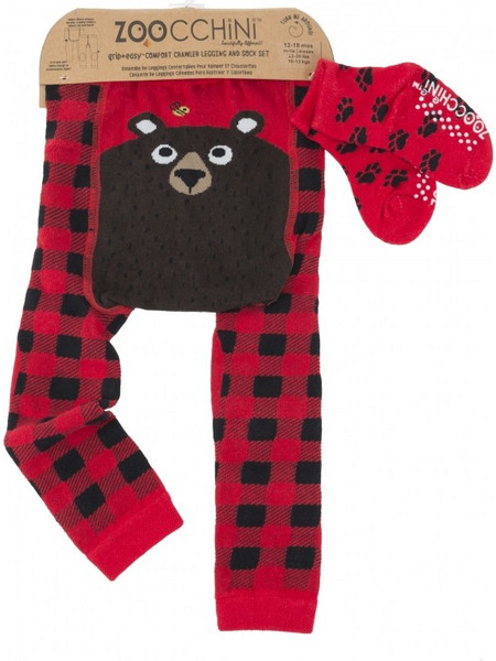 Grip Easy Crawler Pants & Socks Set - Bosley the Bear - 6-12