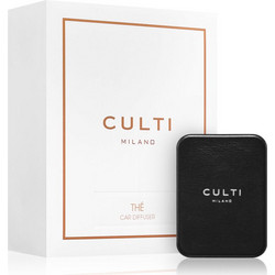 Culti Milano Car Diffuser Black The άρωμα για αυτοκίνητο + ανταλλακτικό για γέμιισμα 1 τμχ