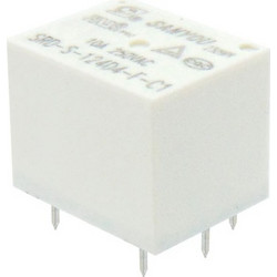 SRD-S-124D2-F-C1 G/SAN Μινι Ρελέ Πλακέτας Subminiature 24V DC 1 Επαφής 250VAC 10A (1C/O)