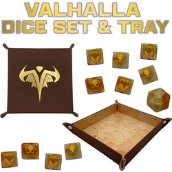 Heroscape Dice & Tray Set Valhalla *English Version*