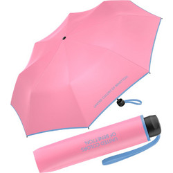 Benetton 56316 Ροζ Χειροκίνητη Ομπρέλα Βροχής