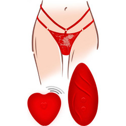ToyJoy Divine Panty Vibe Δονητής Εσωρούχου για Ζευγάρια με Τηλεχειριστήριο Κόκκινος