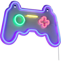 Φωτιστικό Τοίχου Διακοσμητικό Gamer R23741100 SMD 5W 41x27,5cm Clear RL Lighting