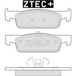 ΔΙΣΚΟΦΡΕΝΑ ZTEC+ RENAULT ΕΜΠΡ. BP257020
