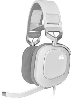 Corsair HS80 Gaming Headset Over Ear White